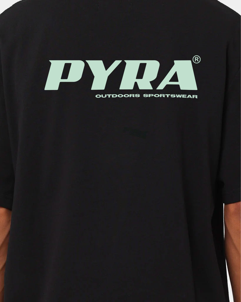 PYRA Version T-Shirt Black/Mint