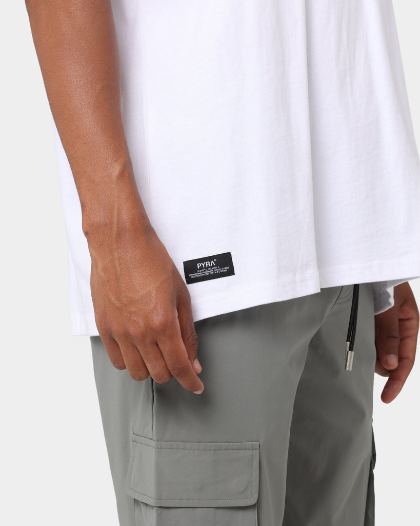 PYRA Micro Logo T-Shirt White/Black