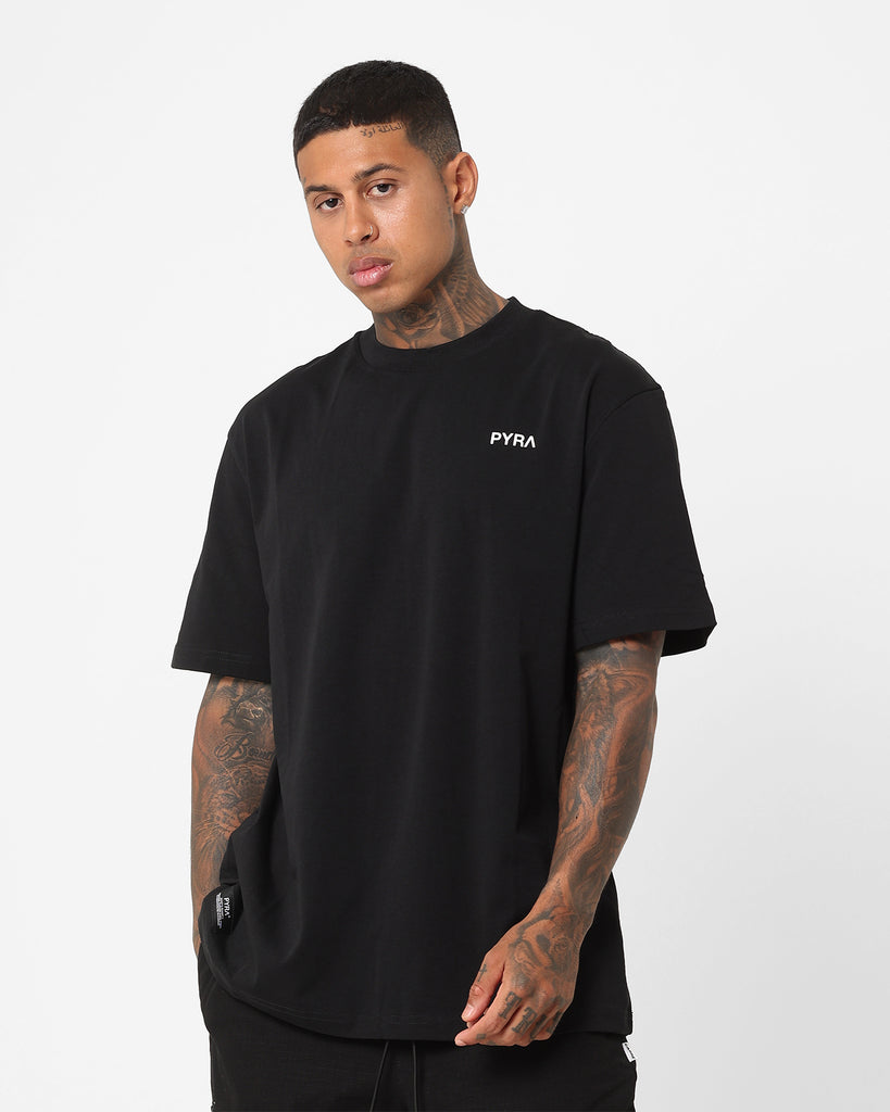 PYRA Core Logo T-Shirt Black/White