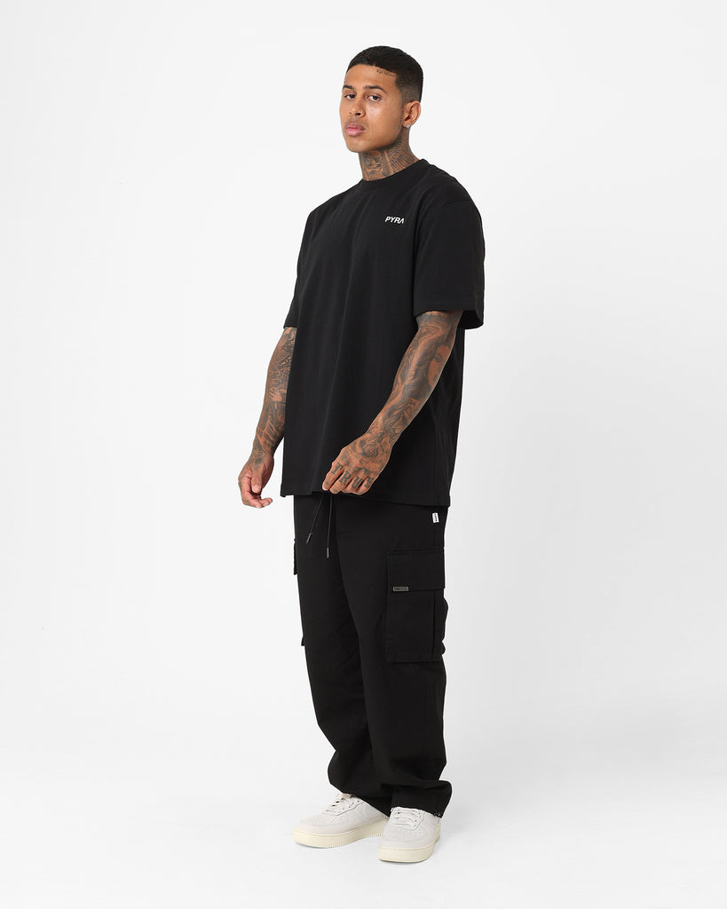 PYRA Core Logo T-Shirt Black/White