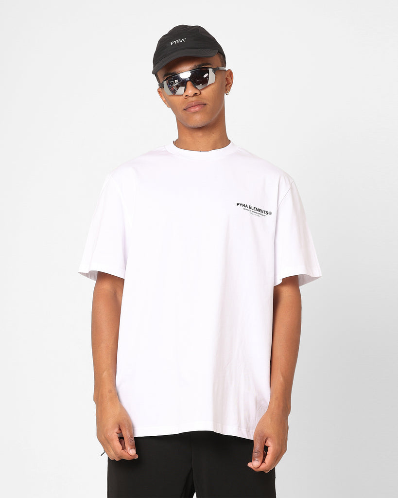 Pyra Marker Logo T-Shirt White/Black