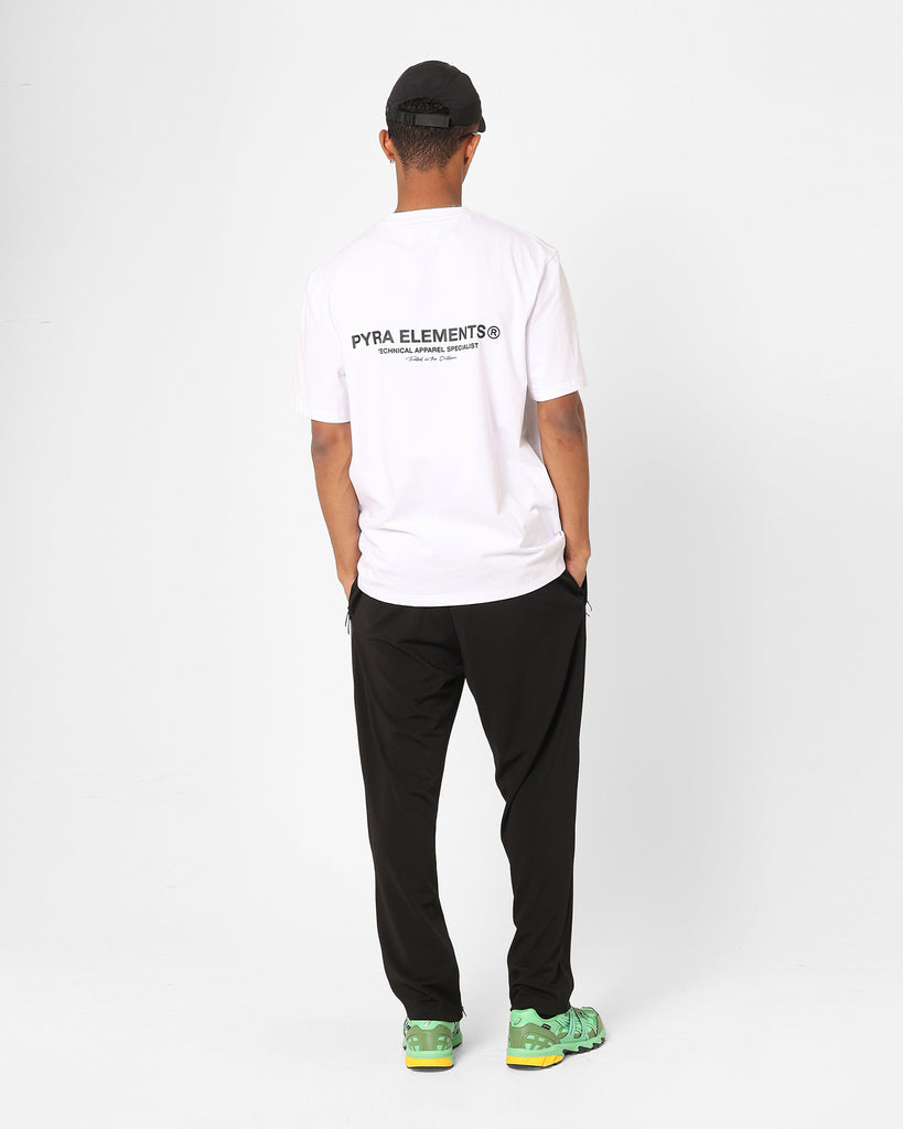 Pyra Marker Logo T-Shirt White/Black