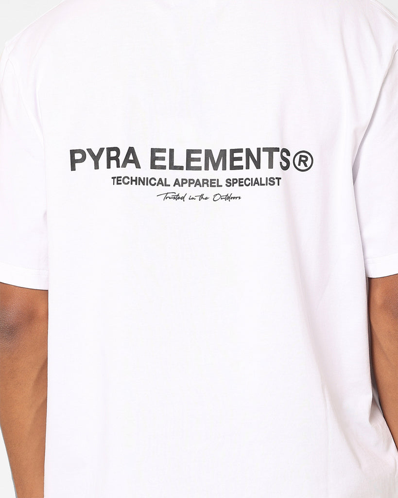 Pyra Marker Logo T-Shirt White/Black