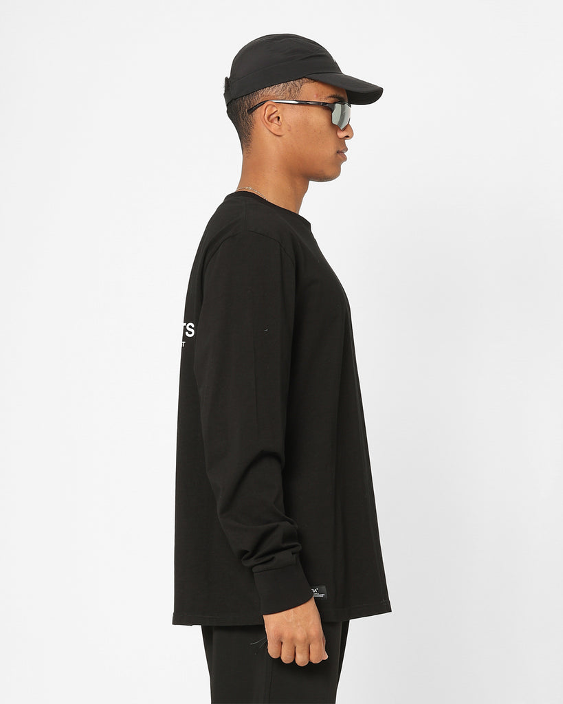 Pyra Markers Long Sleeve T-Shirt Black/White
