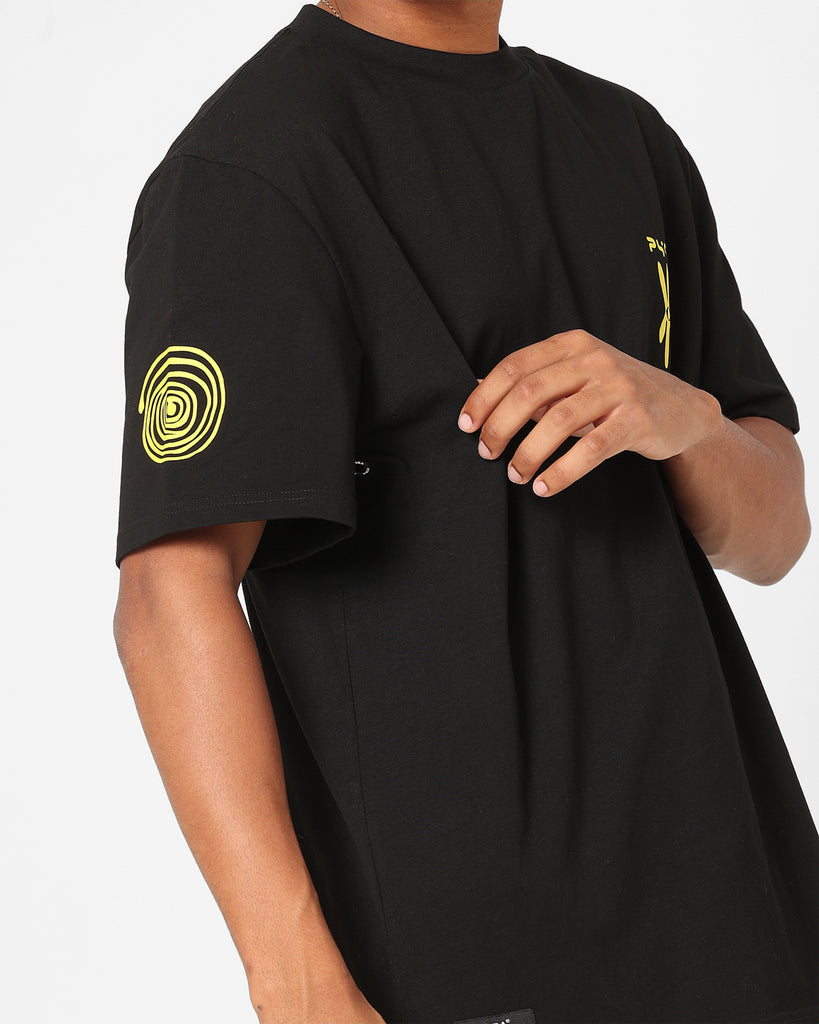 Pyra Growth Cycle T-Shirt Black/Yellow