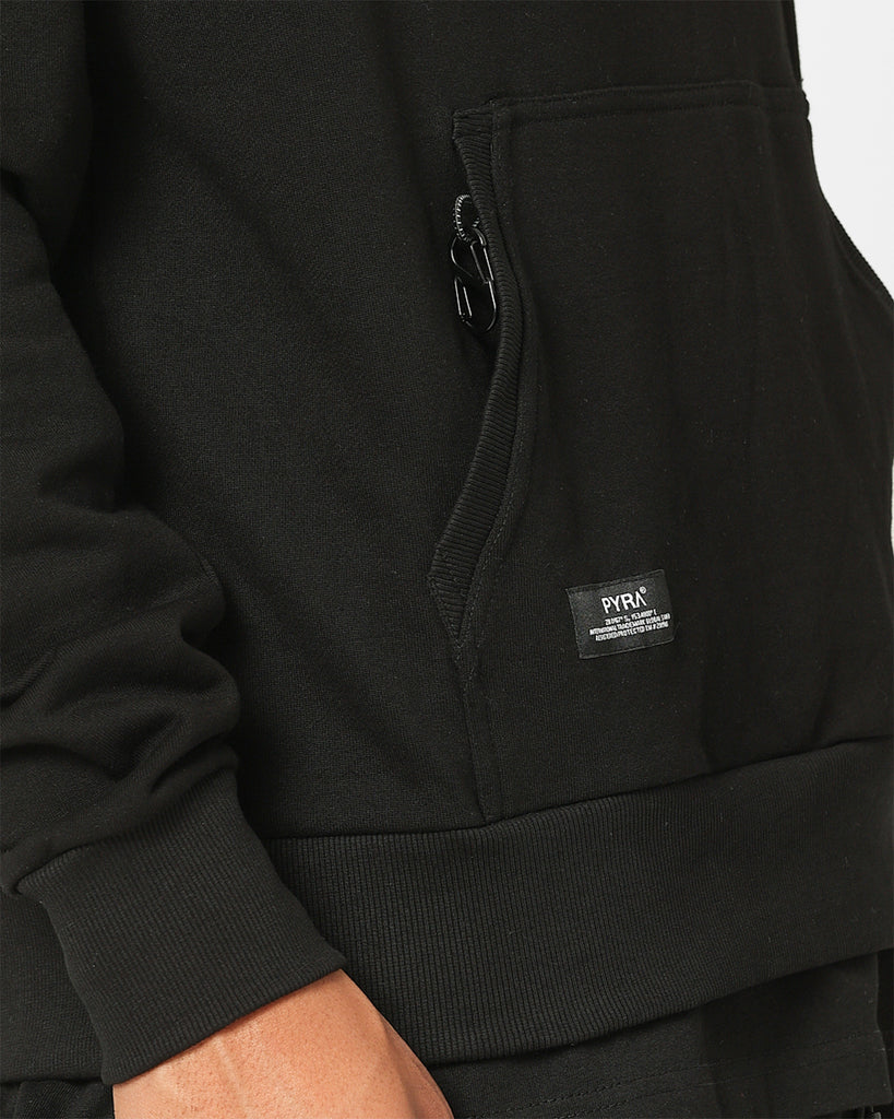 Pyra Core Logo Hoodie Black/White