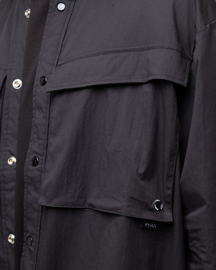 PYRA Trail Over Shirt Black