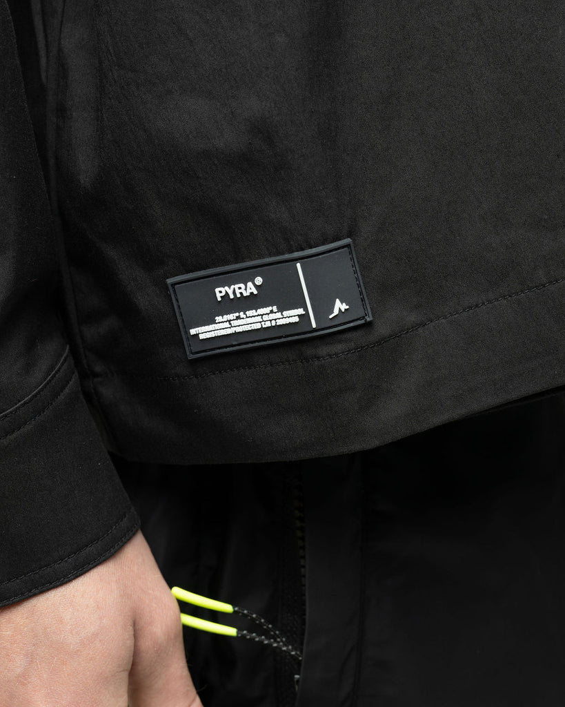 PYRA Trail Over Shirt Black