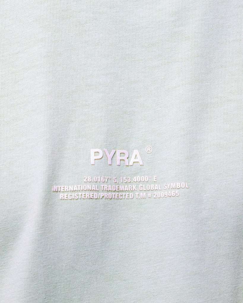 STACKED LOGO TEE MINT