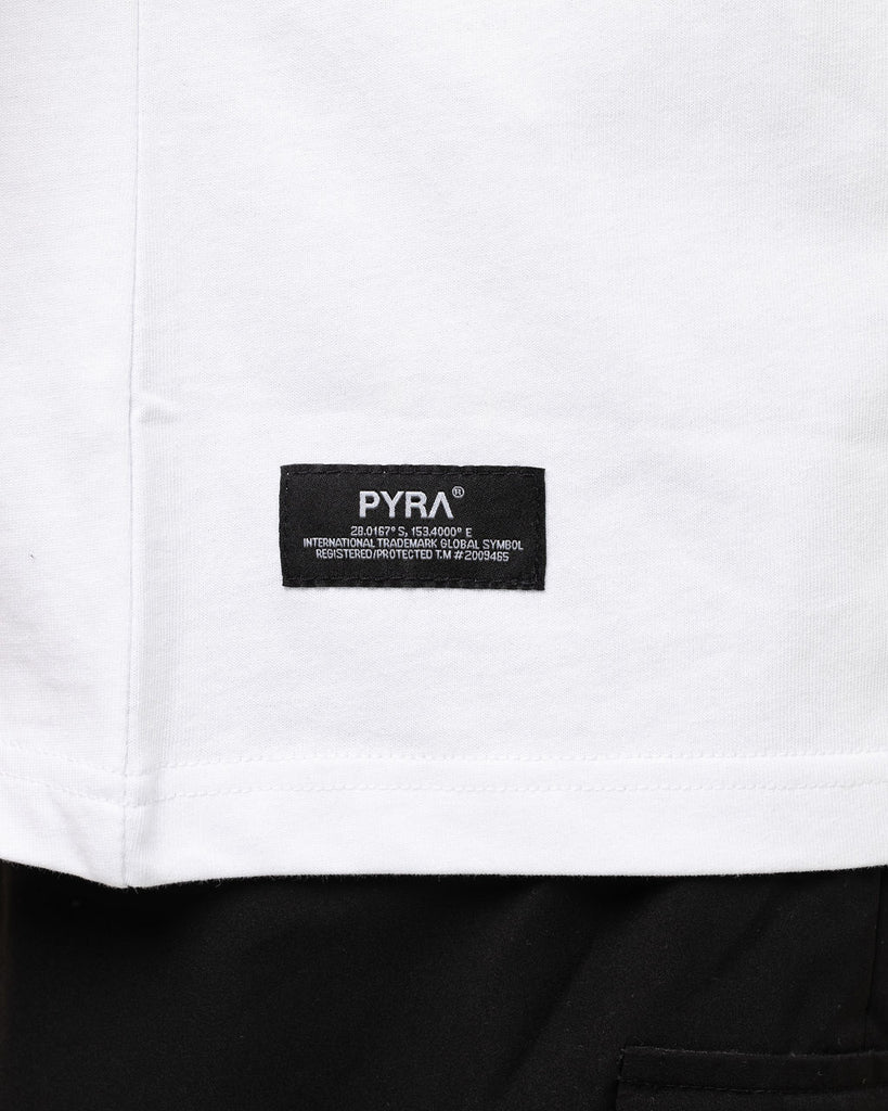 TECHNICAL LOGO TEE WHITE / BLACK