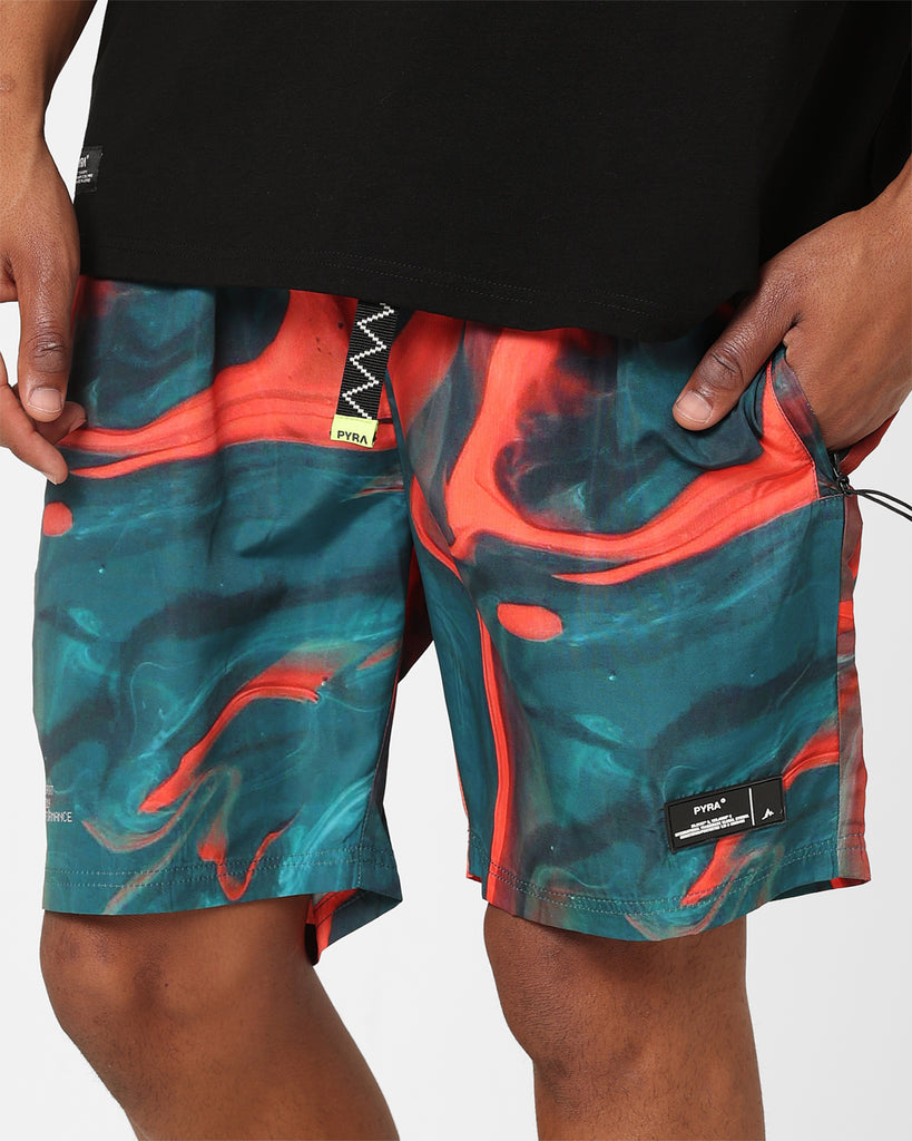 Pyra Born Of Flame Shorts Red/Green