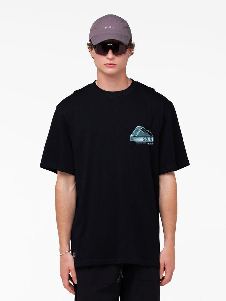 AVALANCHE TEE BLACK / ICE