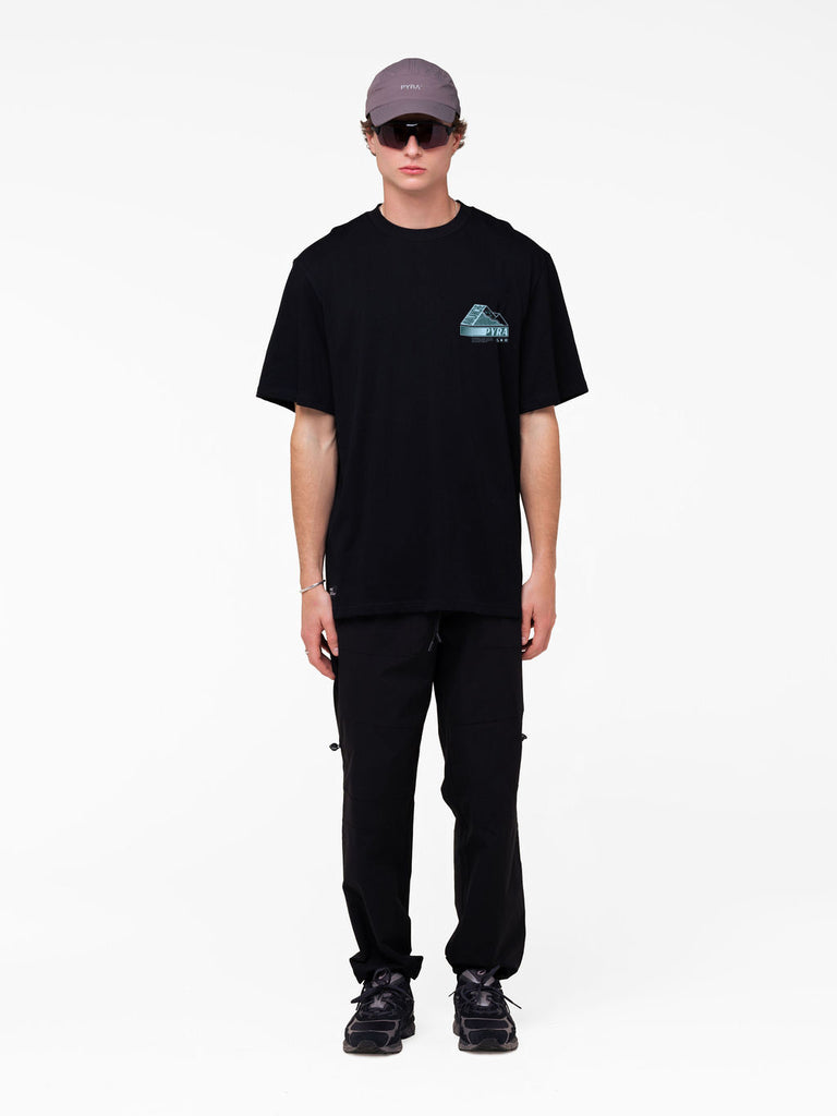 AVALANCHE TEE BLACK / ICE