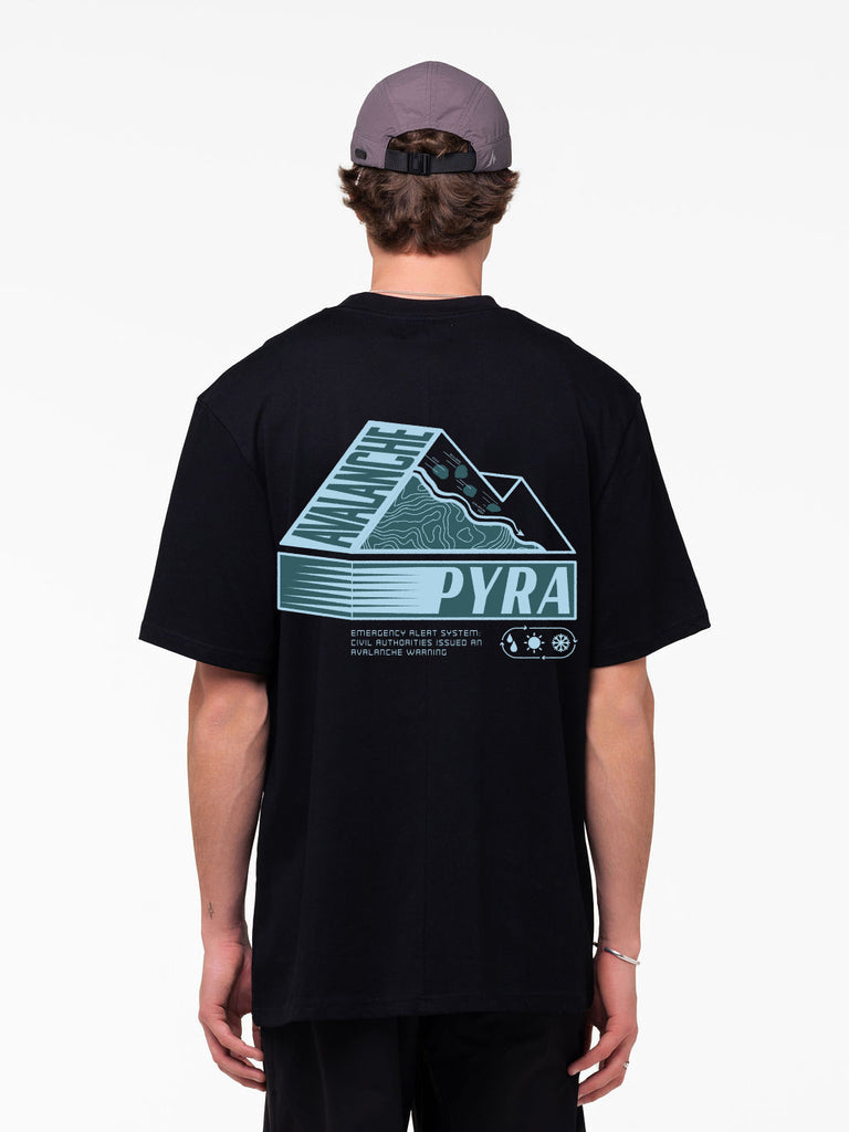 AVALANCHE TEE BLACK / ICE