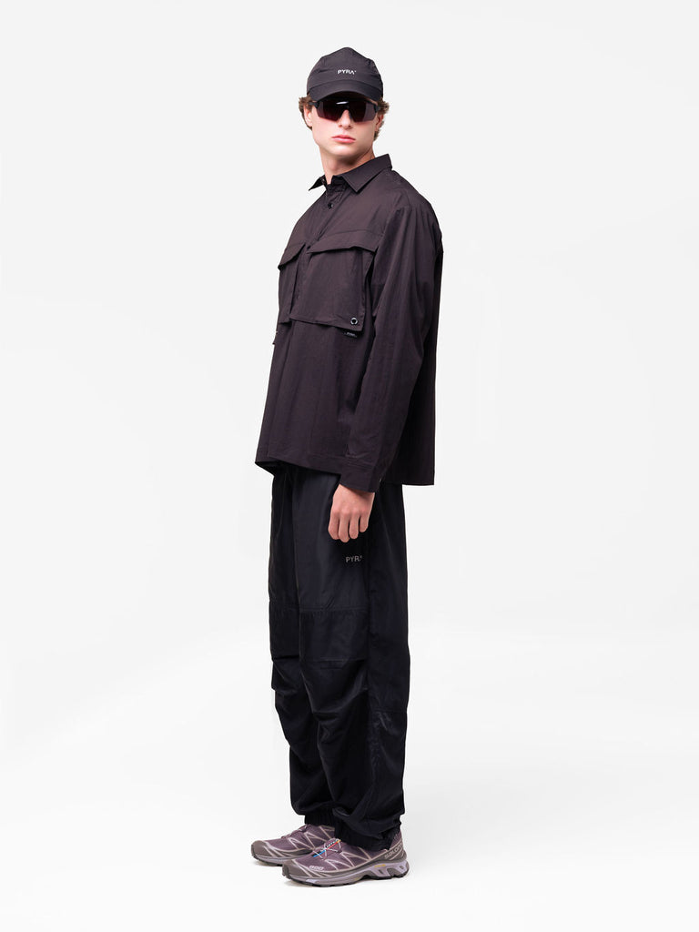 PYRA Trail Over Shirt Black