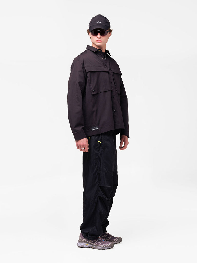 PYRA Trail Over Shirt Black