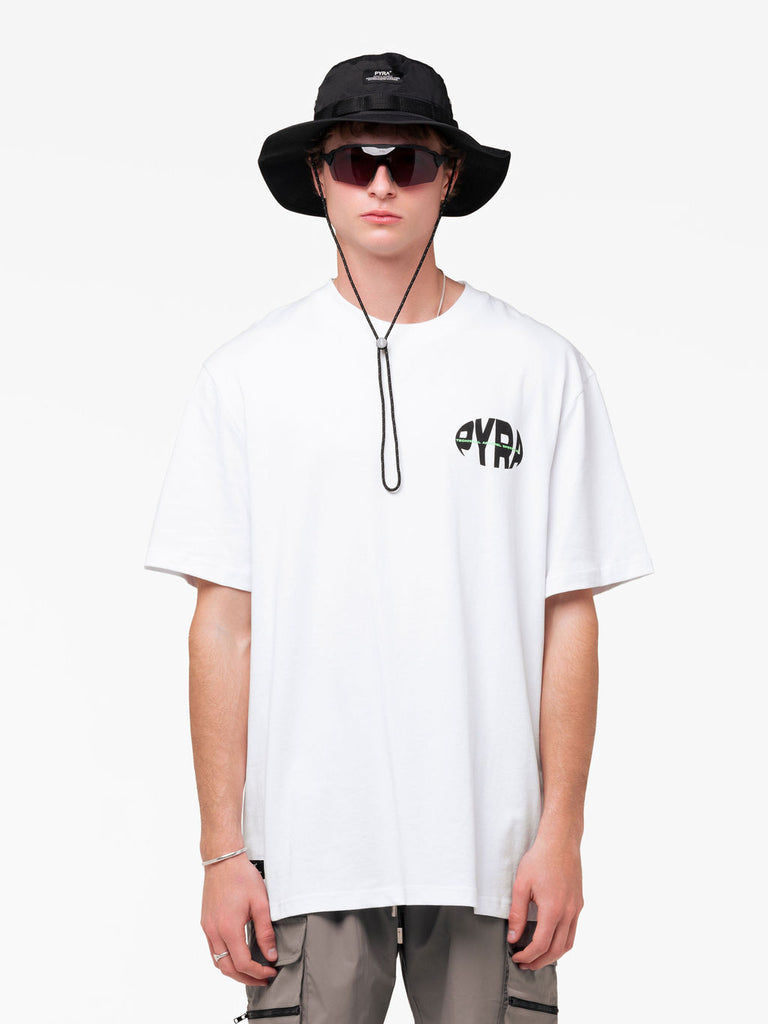 FISH EYE TEE WHITE