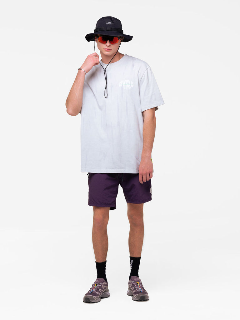 FISH EYE TEE TIEDYE GREY