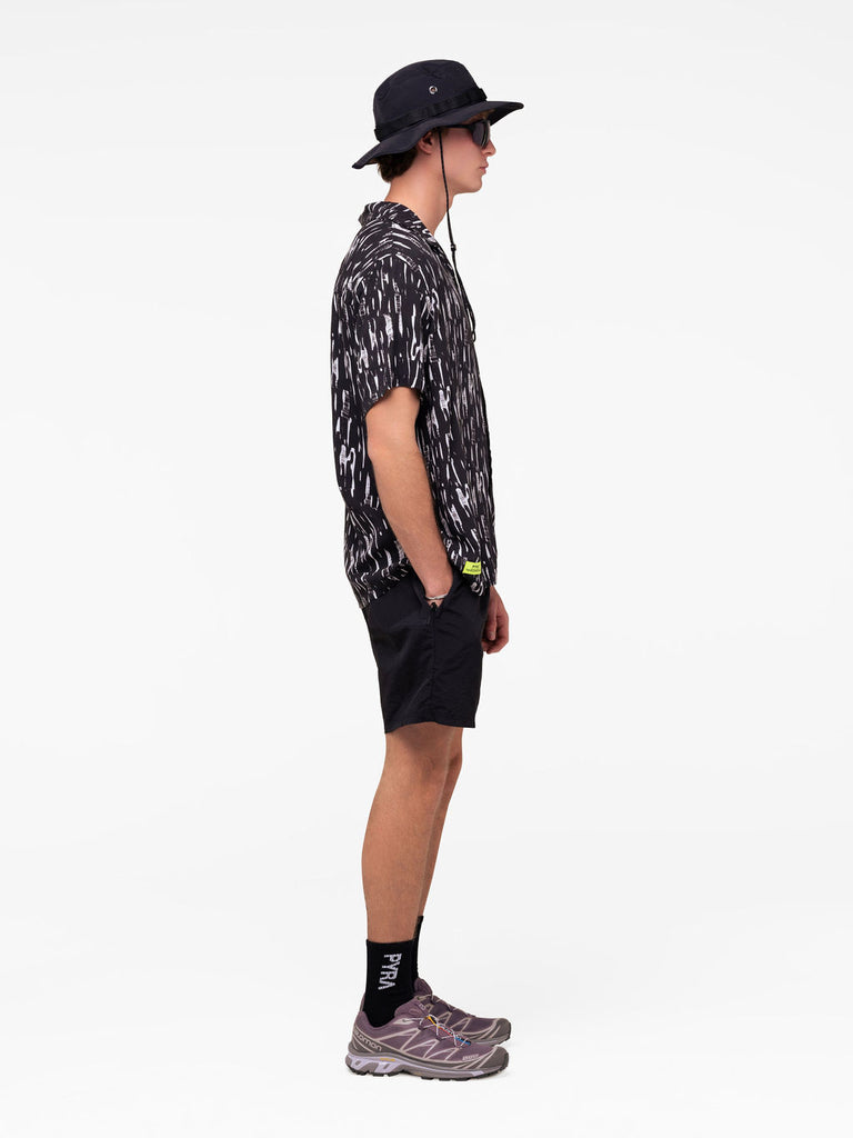GLITCH SHORT SLEEVE SHIRT BLACK