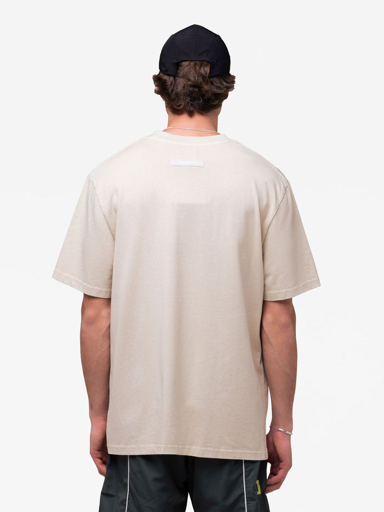 STACKED LOGO TEE MUSHROOM