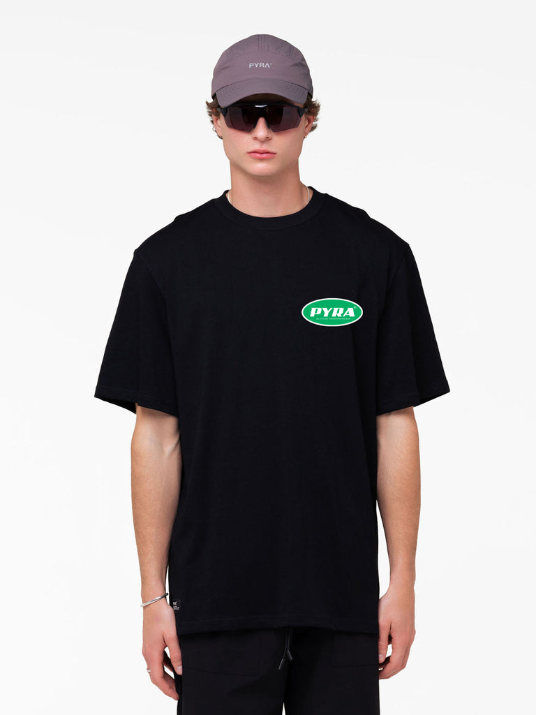 INFRA REALISM TEE BLACK / GREEN