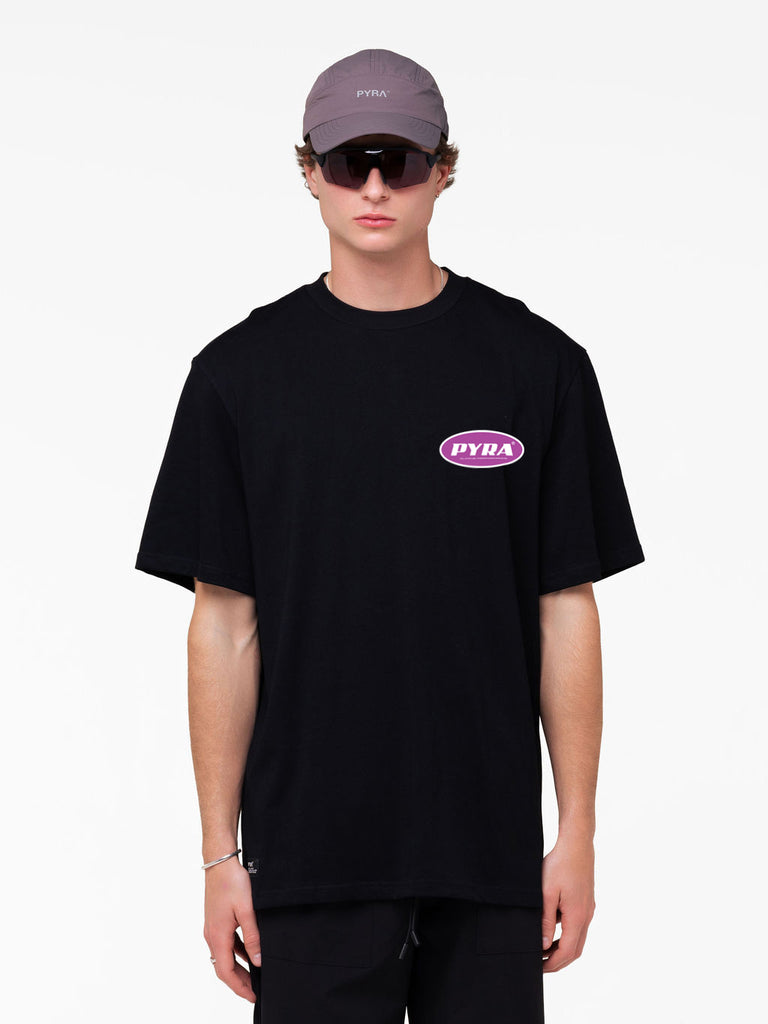 INFRA REALISM TEE BLACK / PURPLE