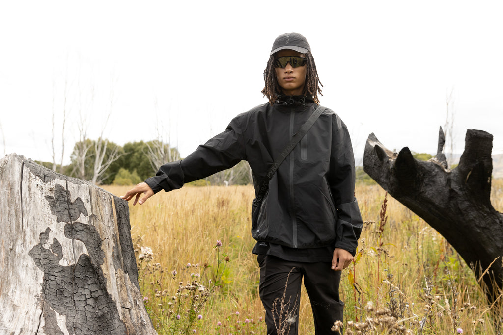 PYRA Nero Shell Jacket Black