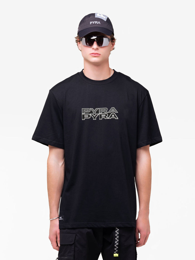 MALIBU TEE BLACK / WHITE