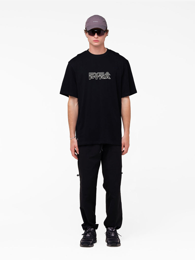 MALIBU TEE BLACK / WHITE