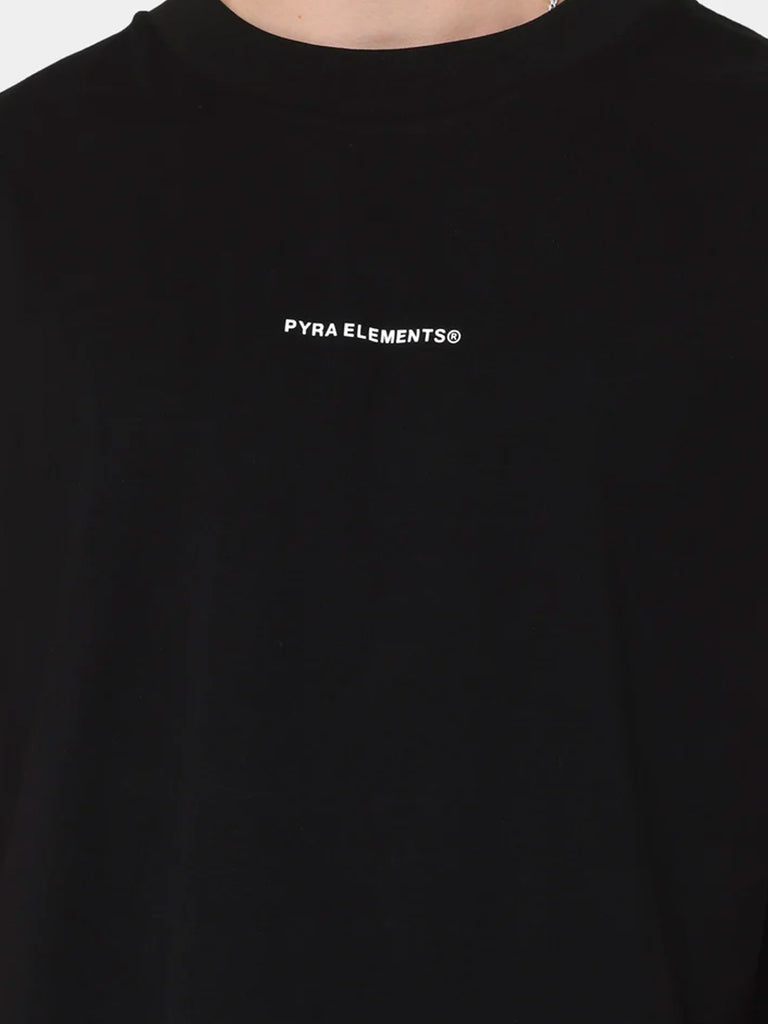 MICRO ELEMENTS TEE BLACK / WHITE
