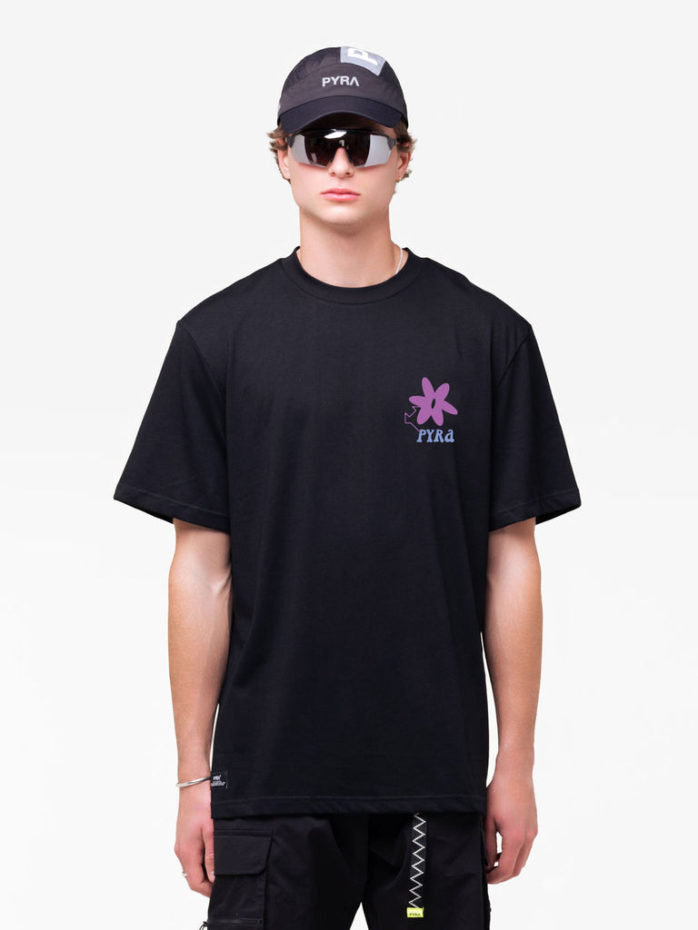 NATURE LAB TEE BLACK / MULTI