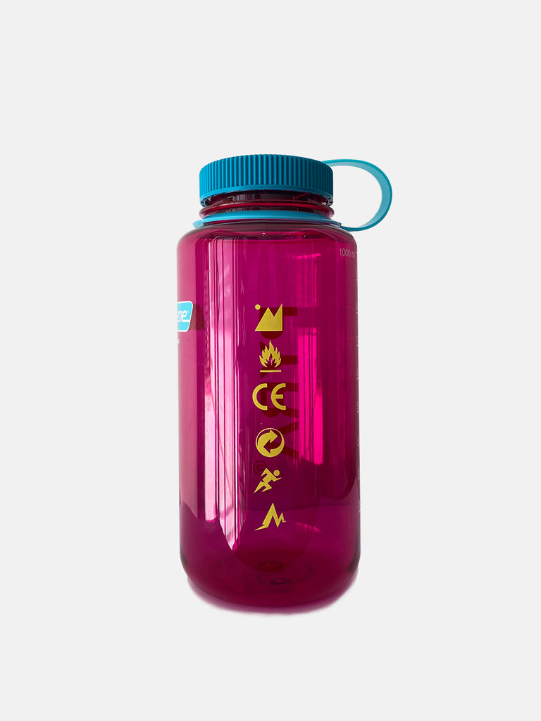 PYRA X Nalgene 1000ml Widemouth Drink Bottle Colour: Eggplant
