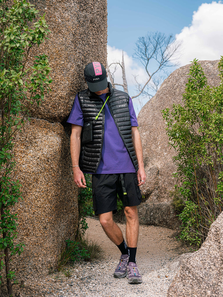 PYRA Summit Puffa Vest Black