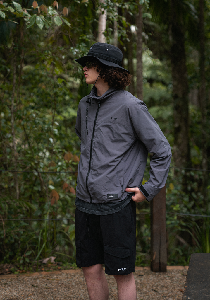 PYRA Elevation Windbreaker Titanium