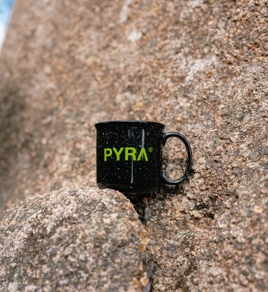 CAMPING MUG BLACK