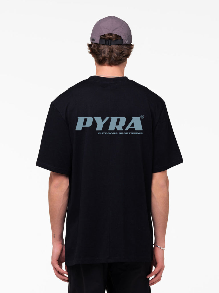 VERSION TEE BLACK / STONE