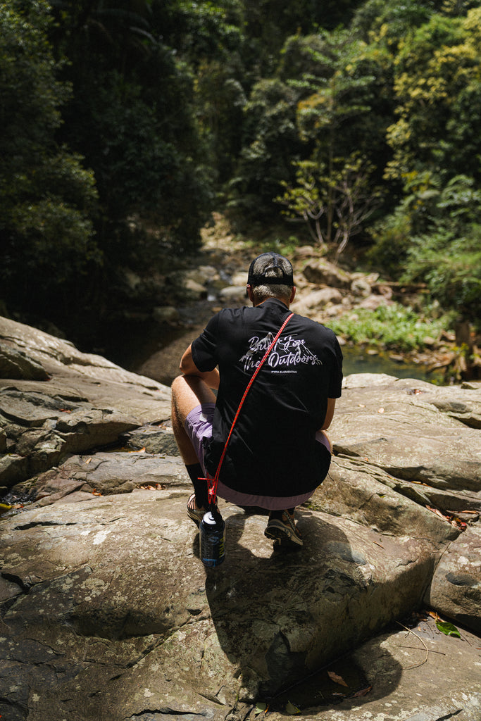 PYRA Mountain T-Shirt Black/White