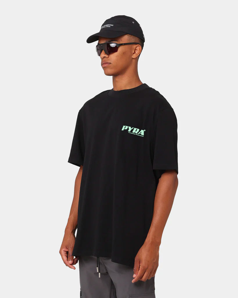 PYRA Version T-Shirt Black/Mint