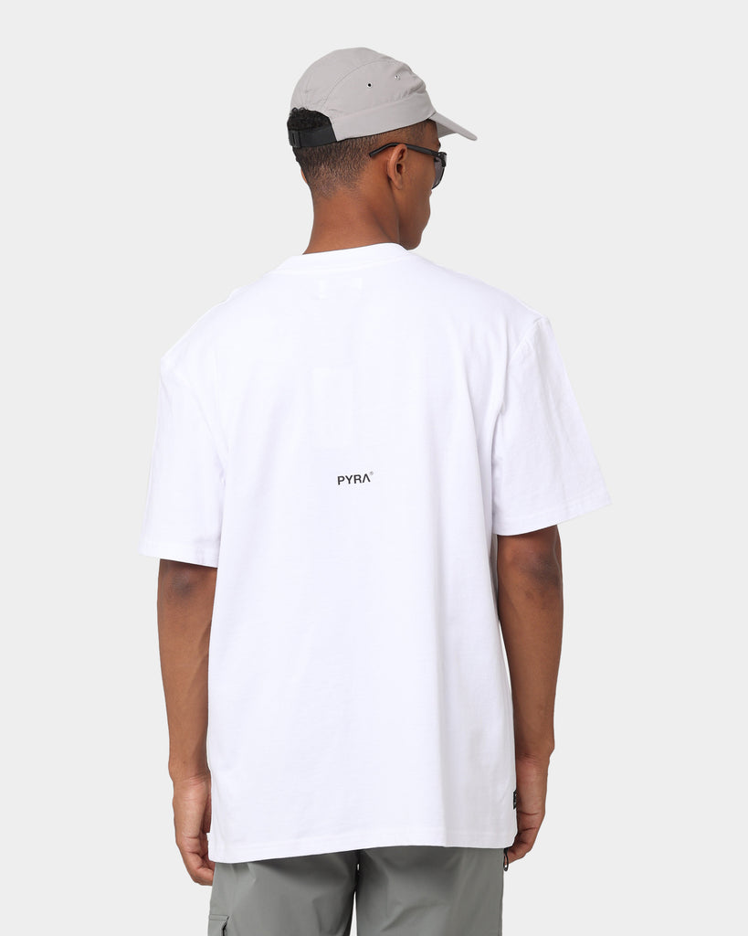 PYRA Micro Logo T-Shirt White/Black