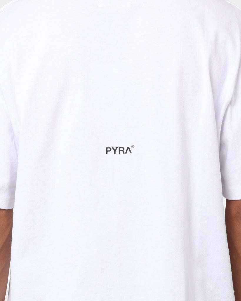 PYRA Micro Logo T-Shirt White/Black