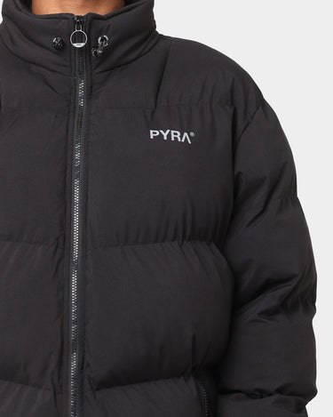 PYRA Padded Puffa Jacket Black – PYRA ELEMENTS - Main Image