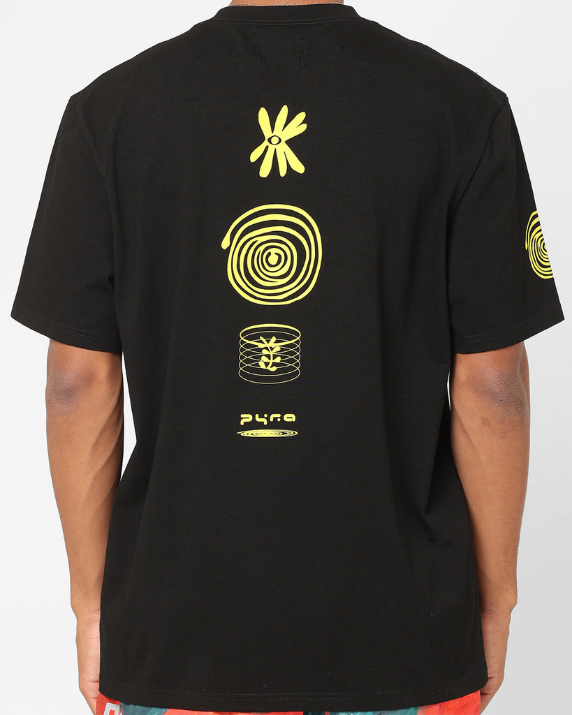 Pyra Growth Cycle T-Shirt Black/Yellow