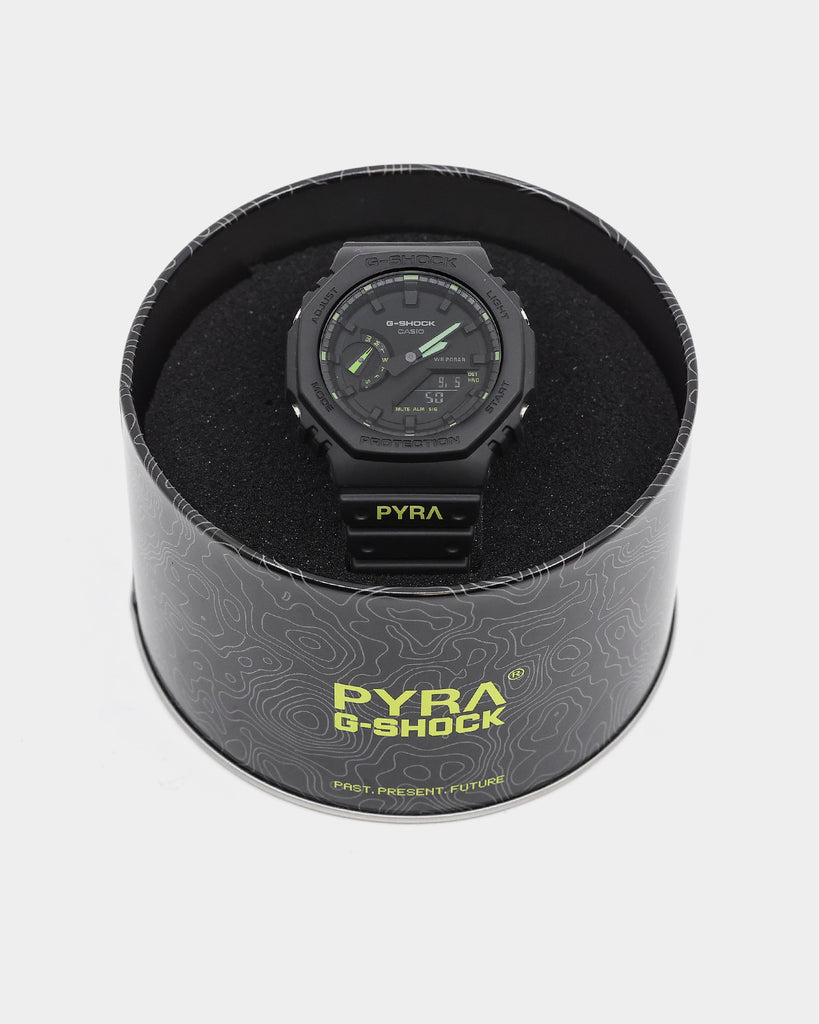 PYRA X G-Shock GS2100 Watch Black/Volt