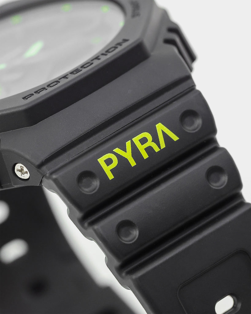 PYRA X G-Shock GS2100 Watch Black/Volt