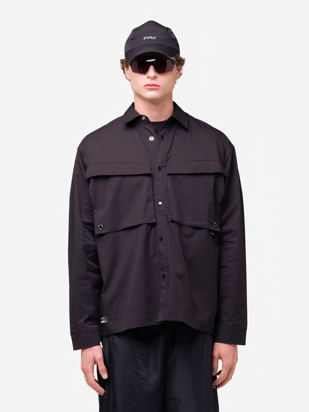 PYRA Trail Over Shirt Black