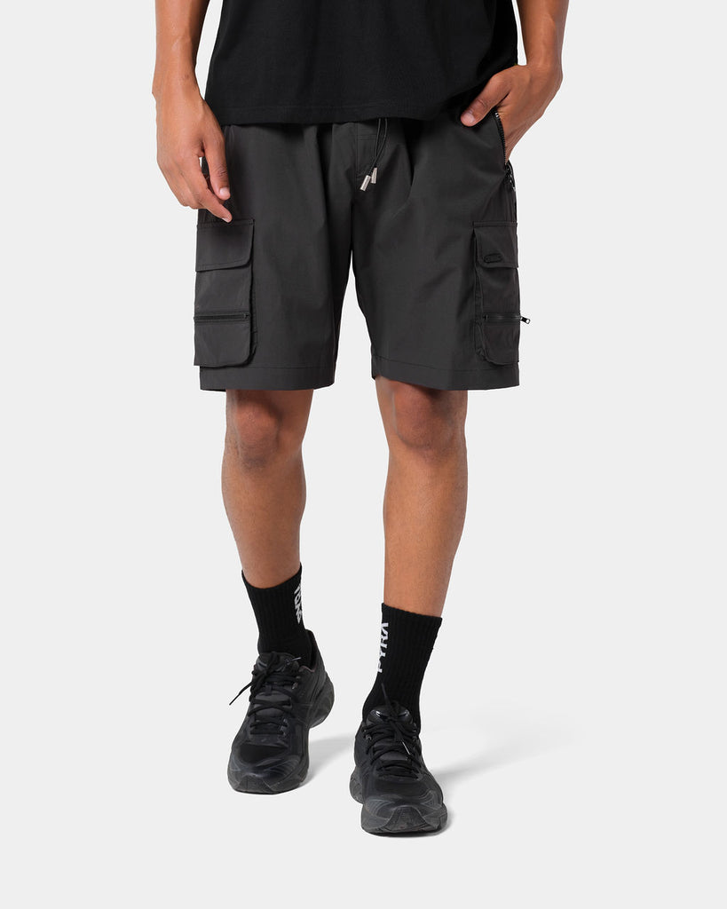 Pyra Nero Cargo Shorts Black