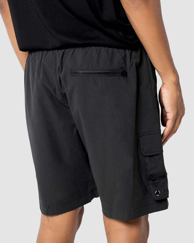 Nero Cargo Shorts Black