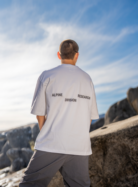 DIVISON BOX TEE - WHITE