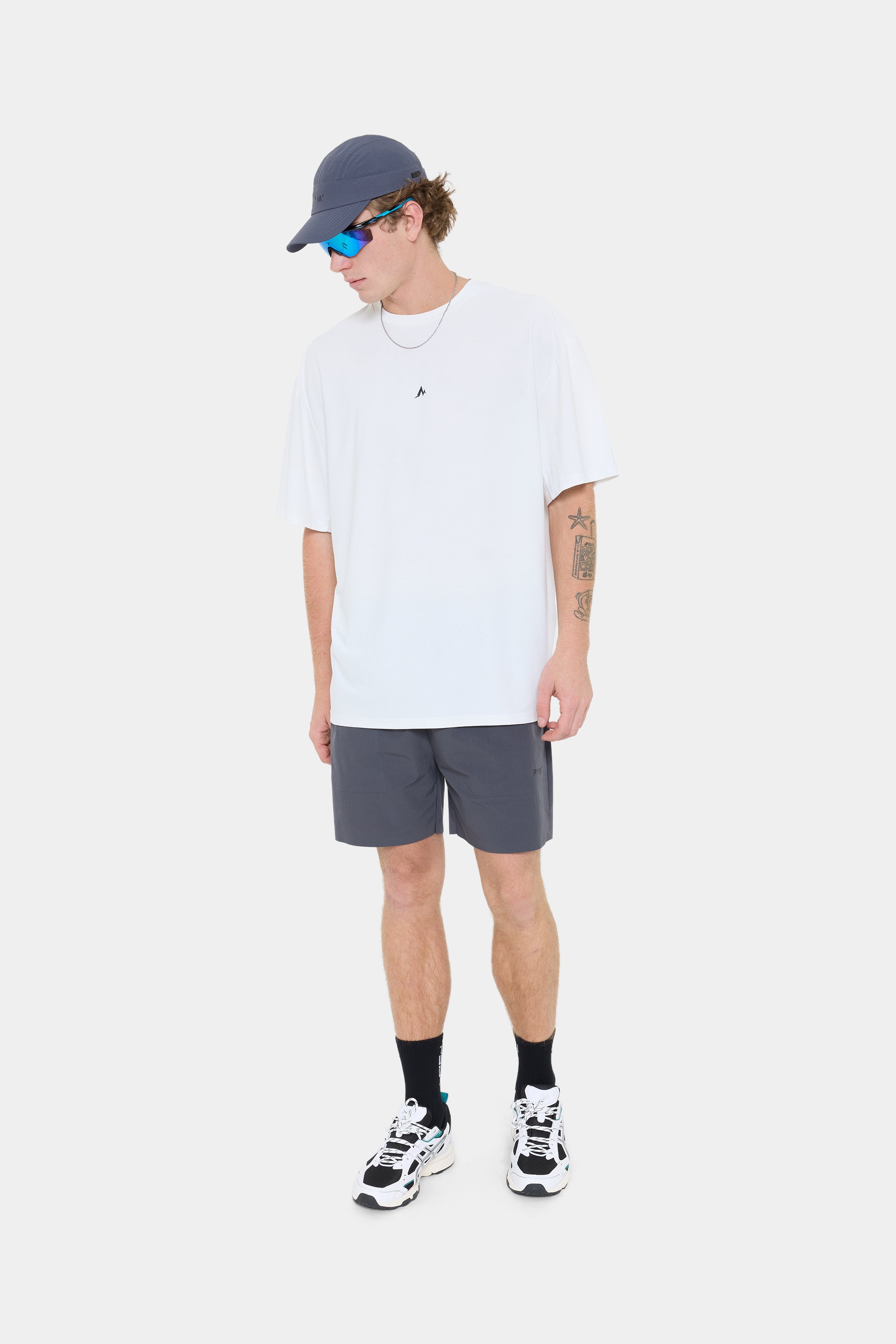 DRIVE OVERSIZED TEE- WHITE