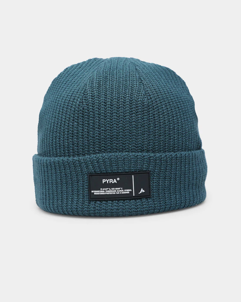 Pyra Team Rolled Beanie Teal